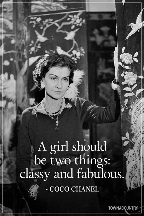 coco Chanel sayings for women